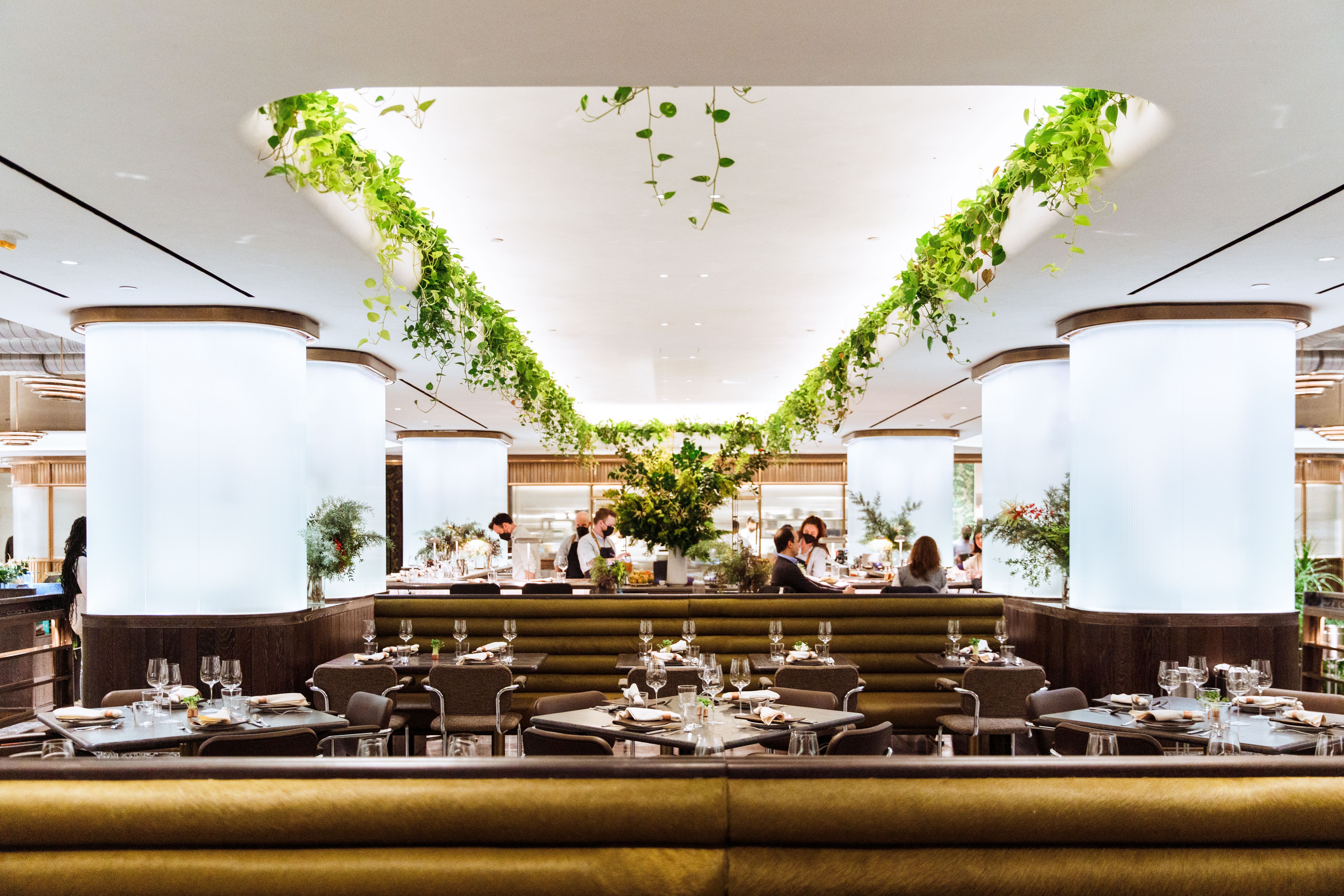Five Acres restaurant and kitchen