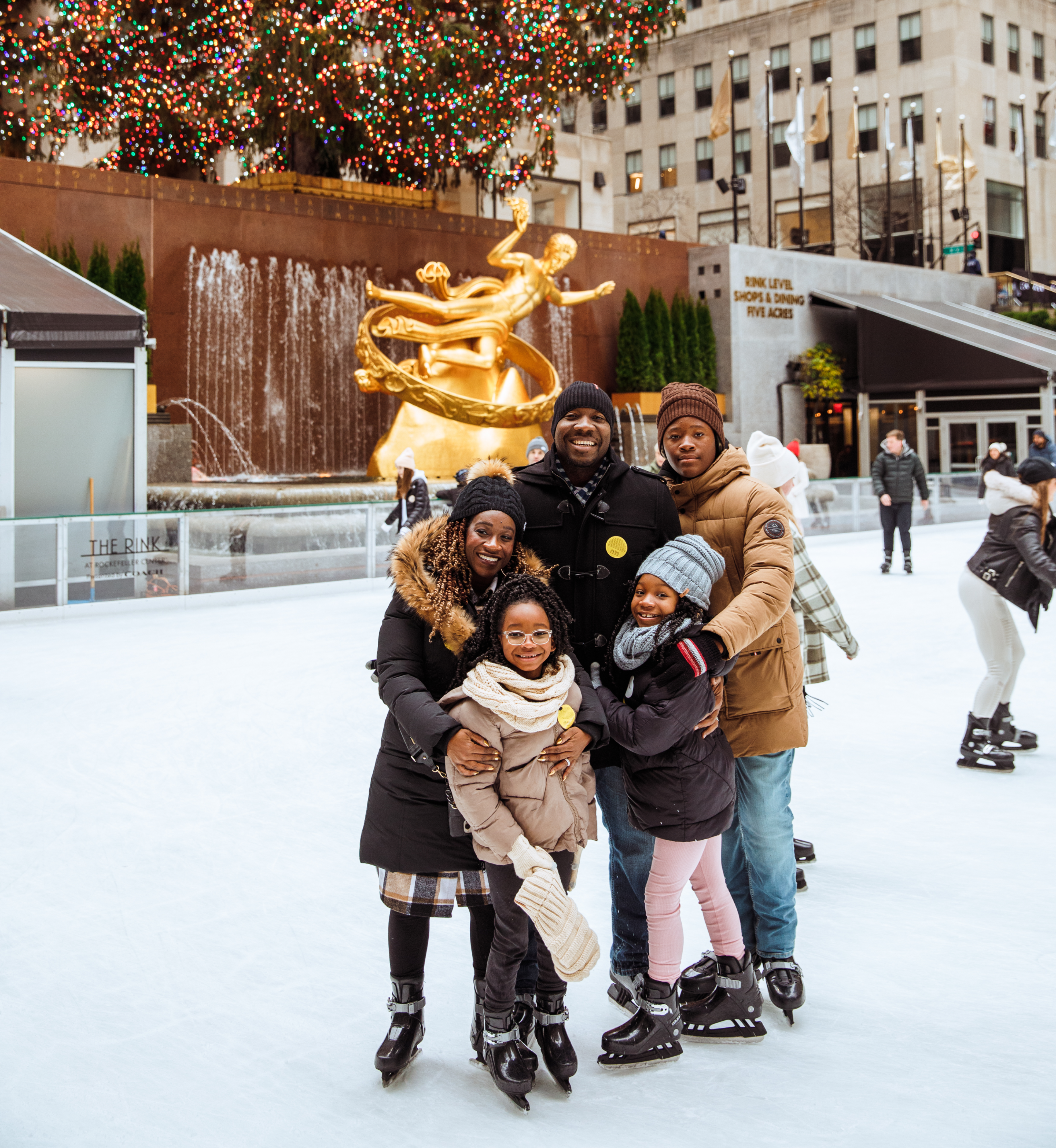 The Best Ice Skating in New York City The Rink at Rockefeller Center