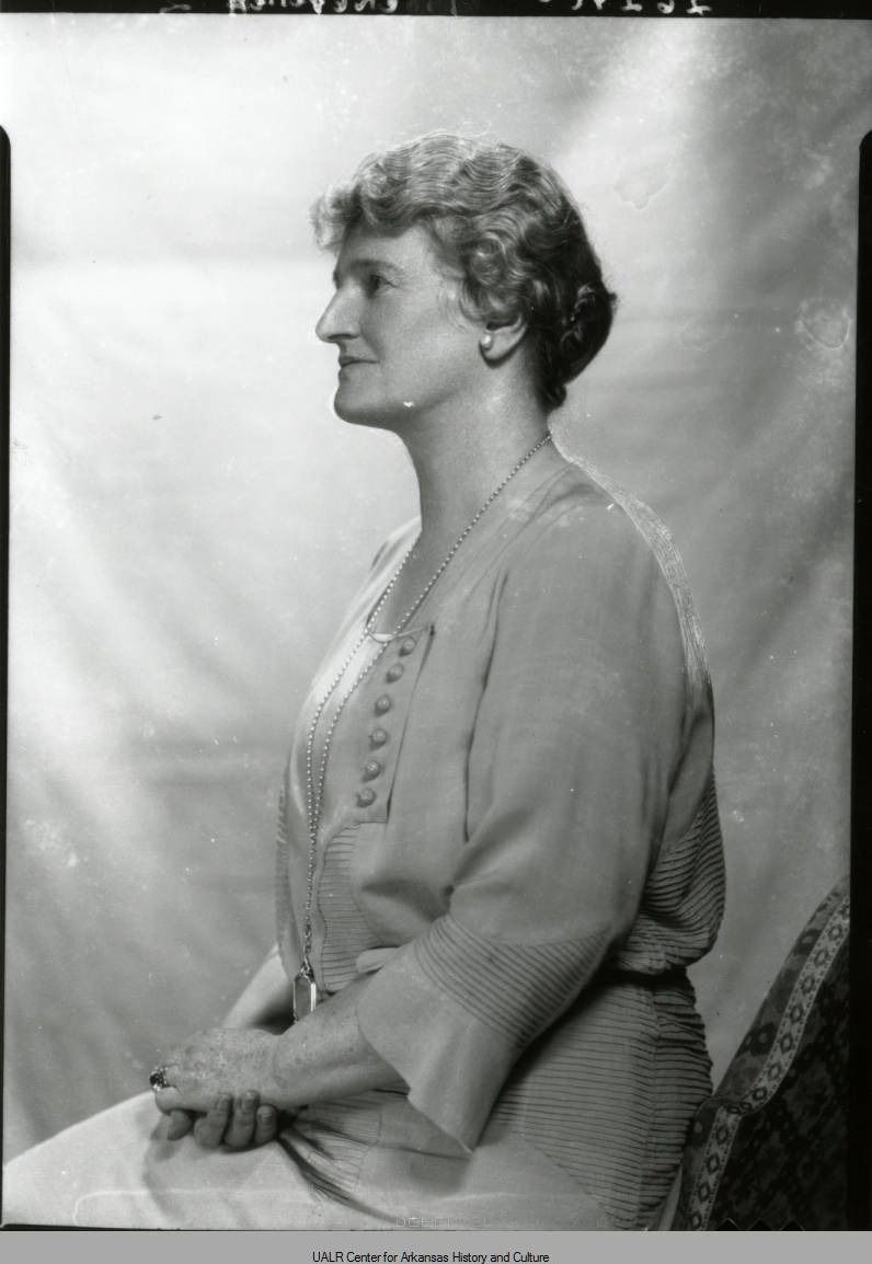 Abby Aldrich Rockefeller sitting looking to the side