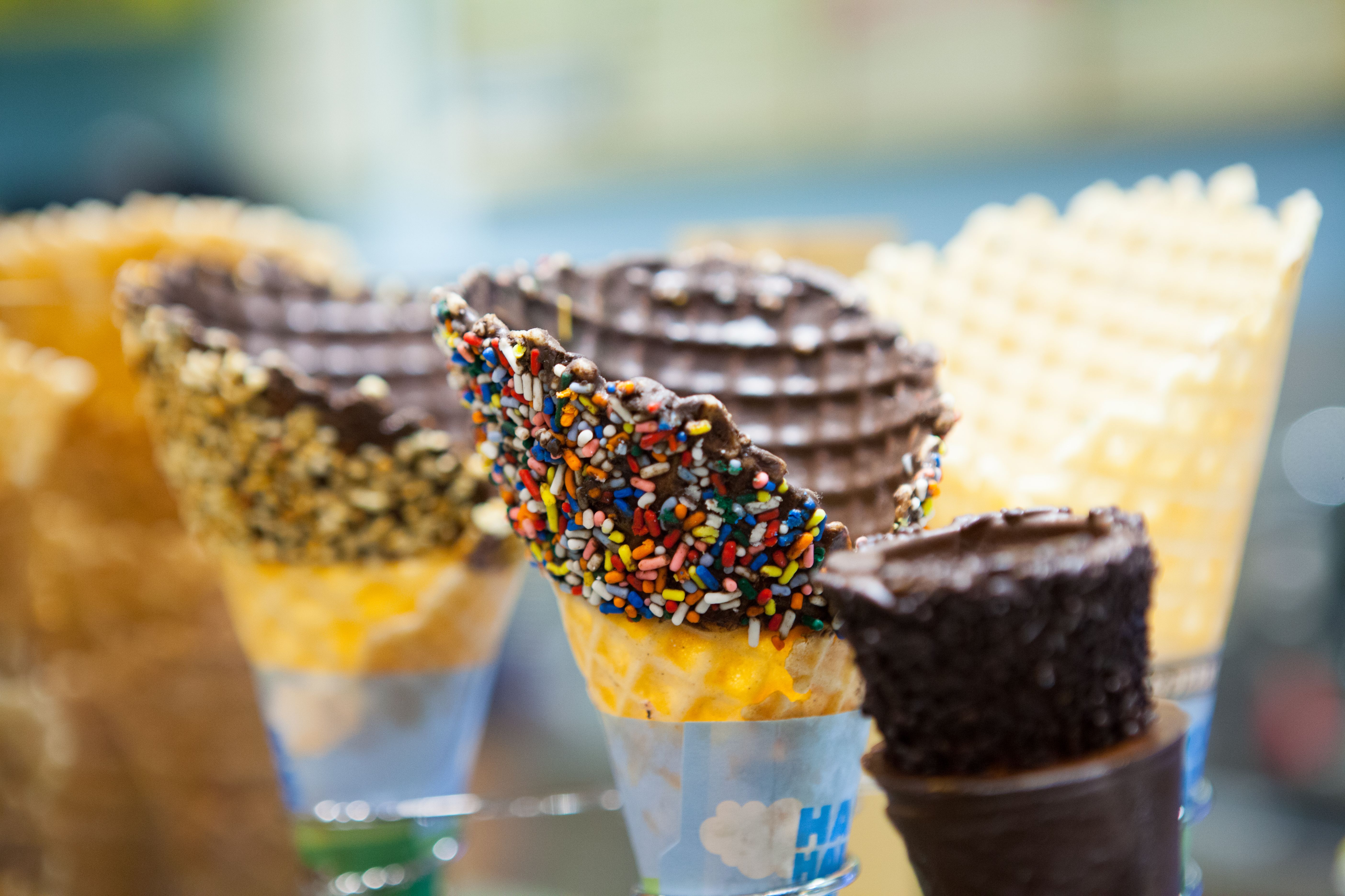 Ben & Jerry's waffle cones