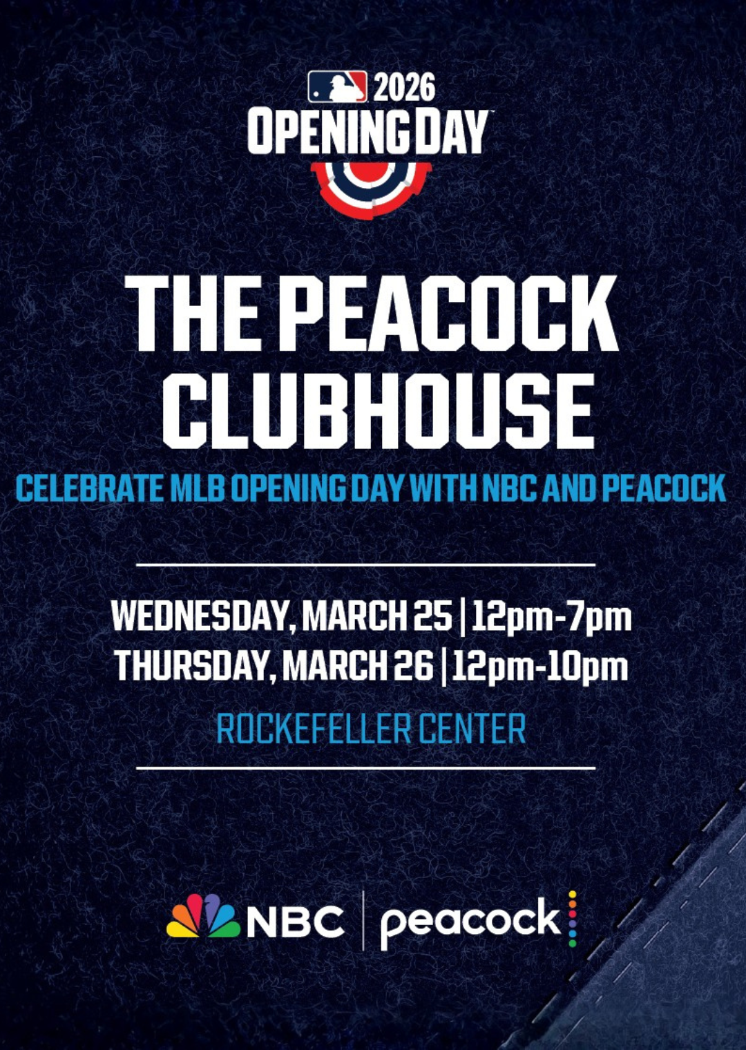 celebrate mlb opening day with nbc and peacock