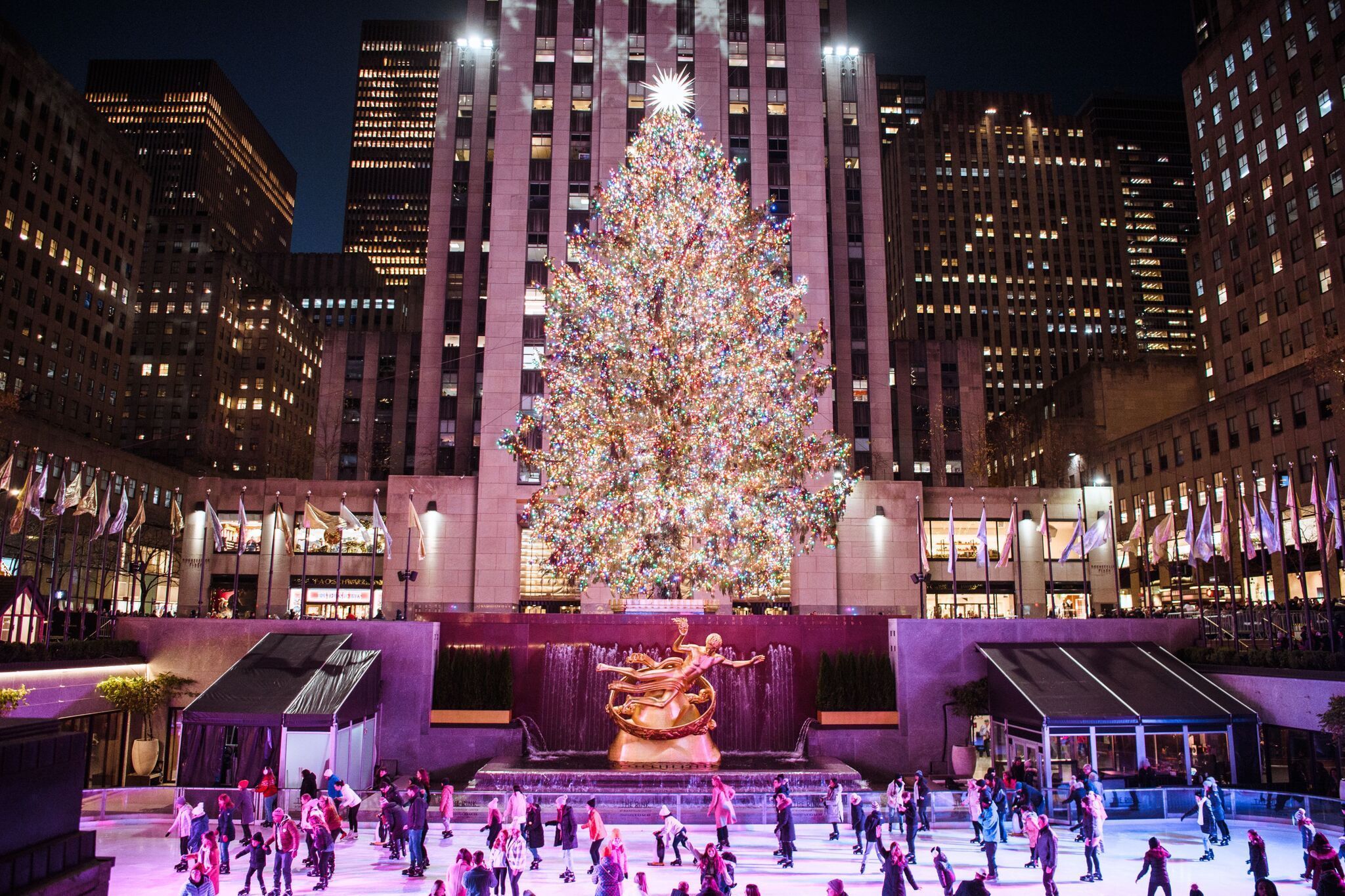 Rock Center ice rink