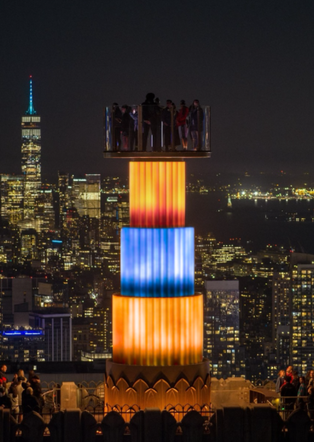 skylift at top of the rock