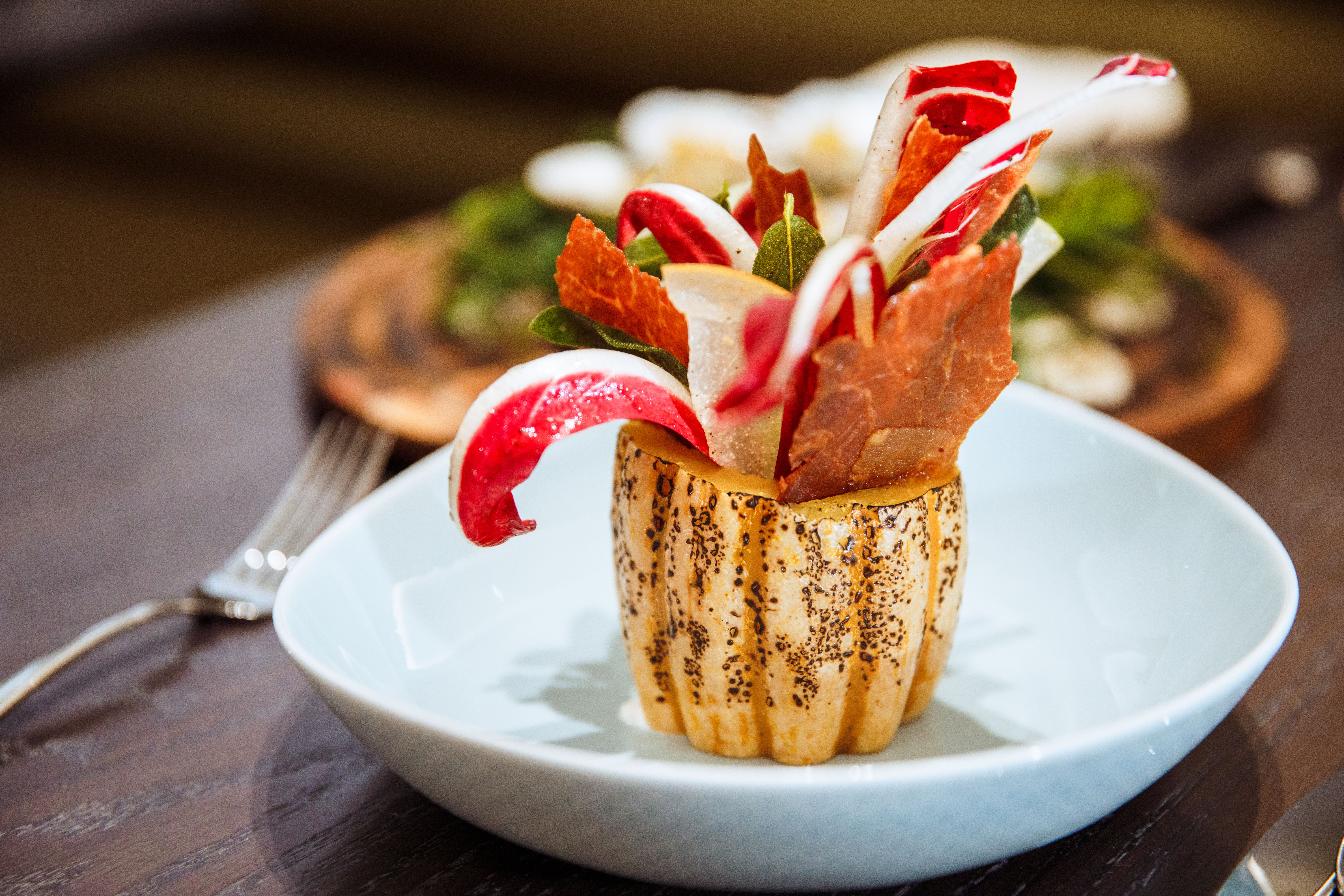Shaved Fennel Caesar Salad from Five Acres at Rockefeller Center