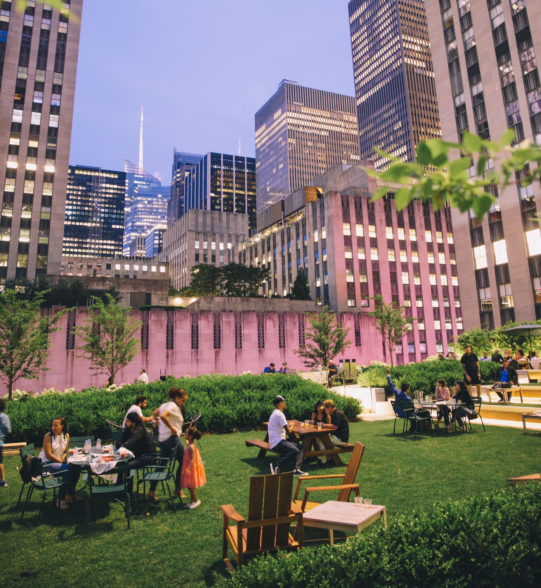Go Inside Radio Park, the Rooftop Garden Above Radio City Music Hall in NYC
