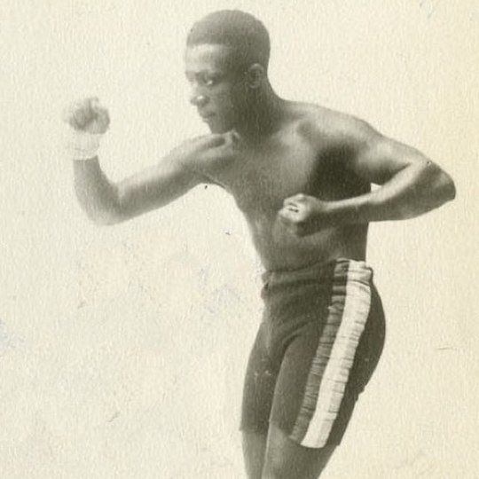 Eugene Bullard boxing