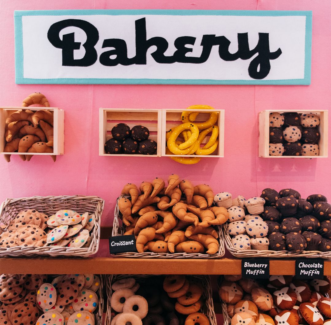 Felt Art of Cookies, Muffins & Croissants