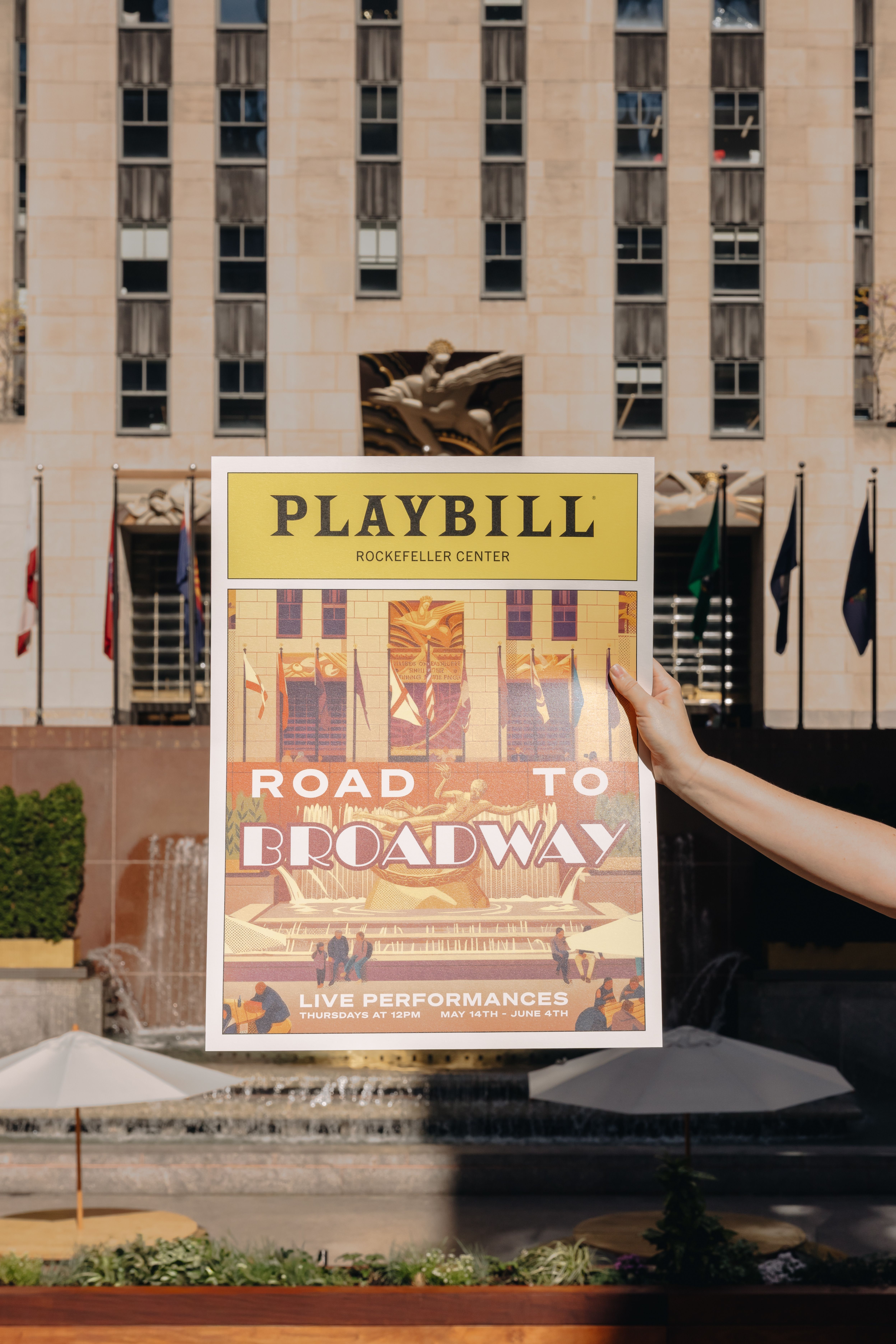 road to broadway poster