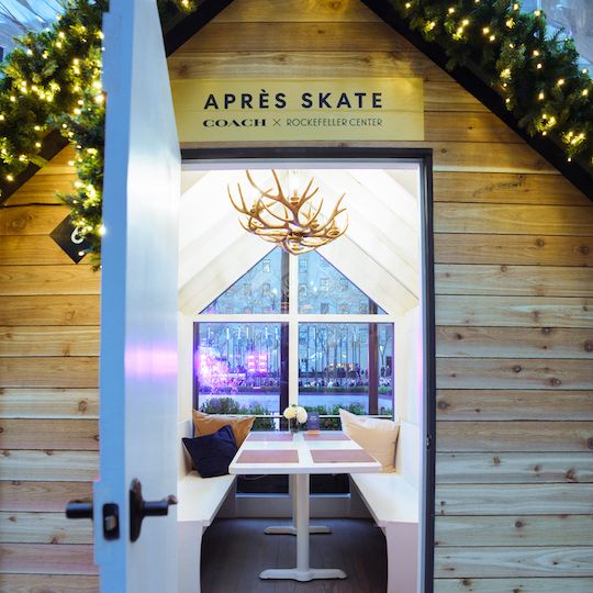 Celebrating the Holidays with Coach and Rockefeller Center