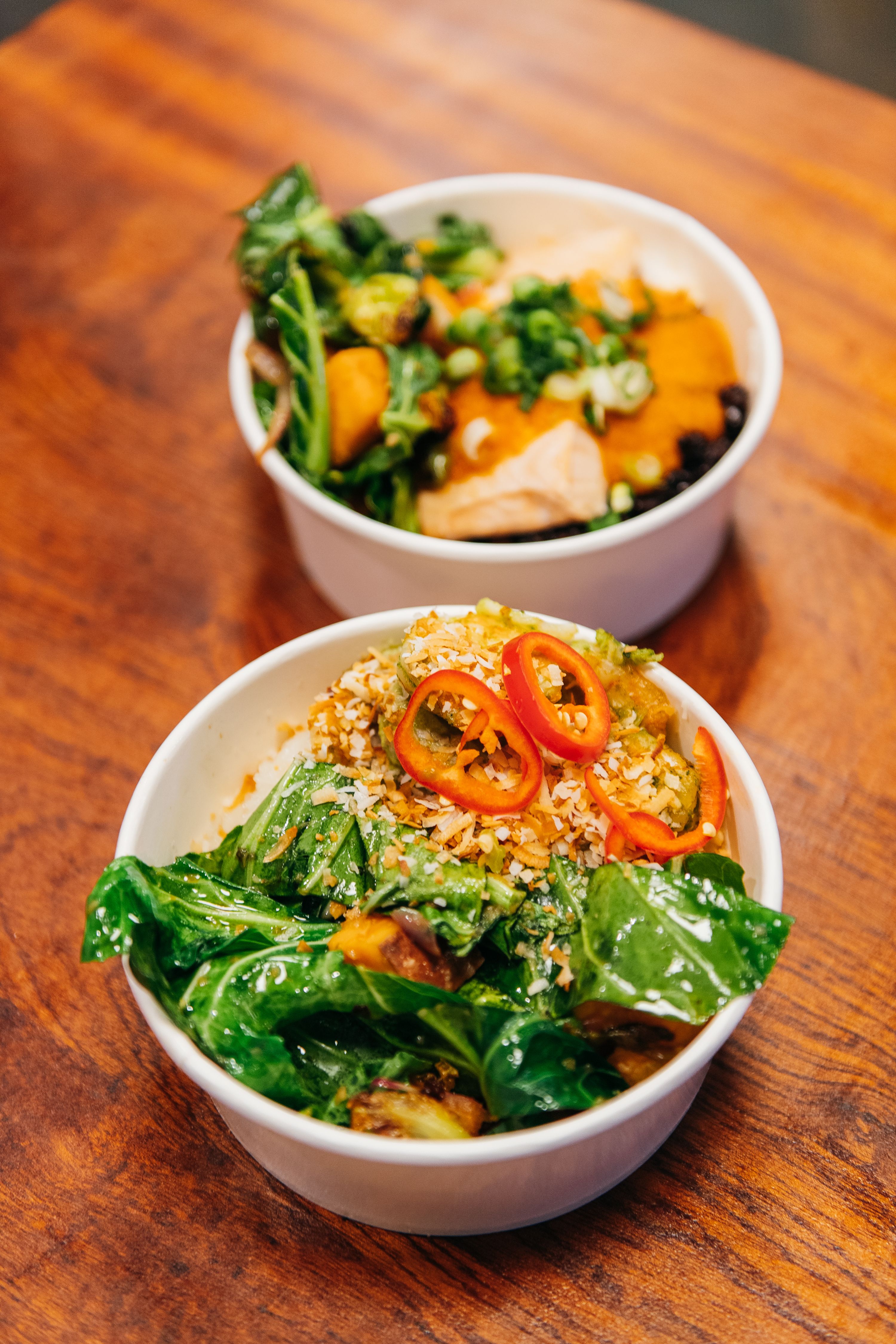 two fieldtrip bowls on a table