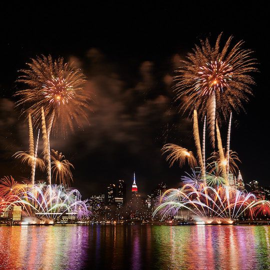 Macy's Fourth of July Fireworks Show over the East River