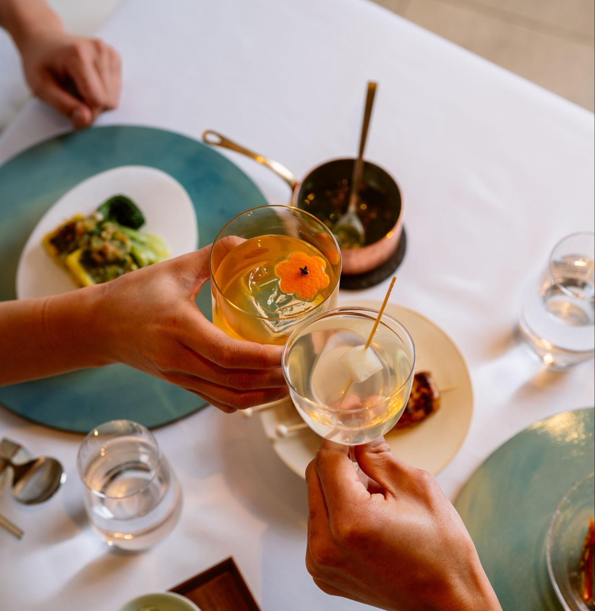 Drinks at Rockefeller Center