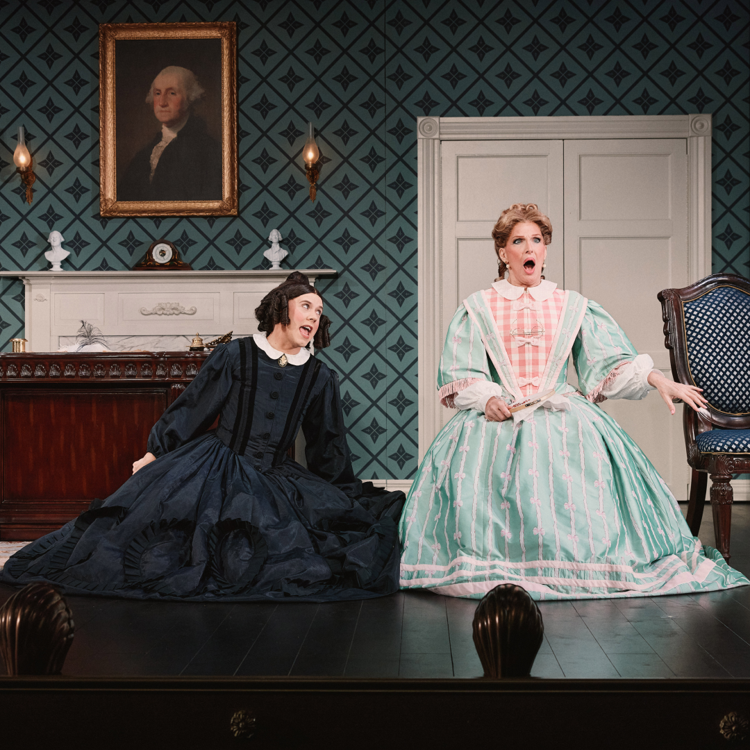 Cole Escola and Bianca Leigh in "Oh, Mary!"