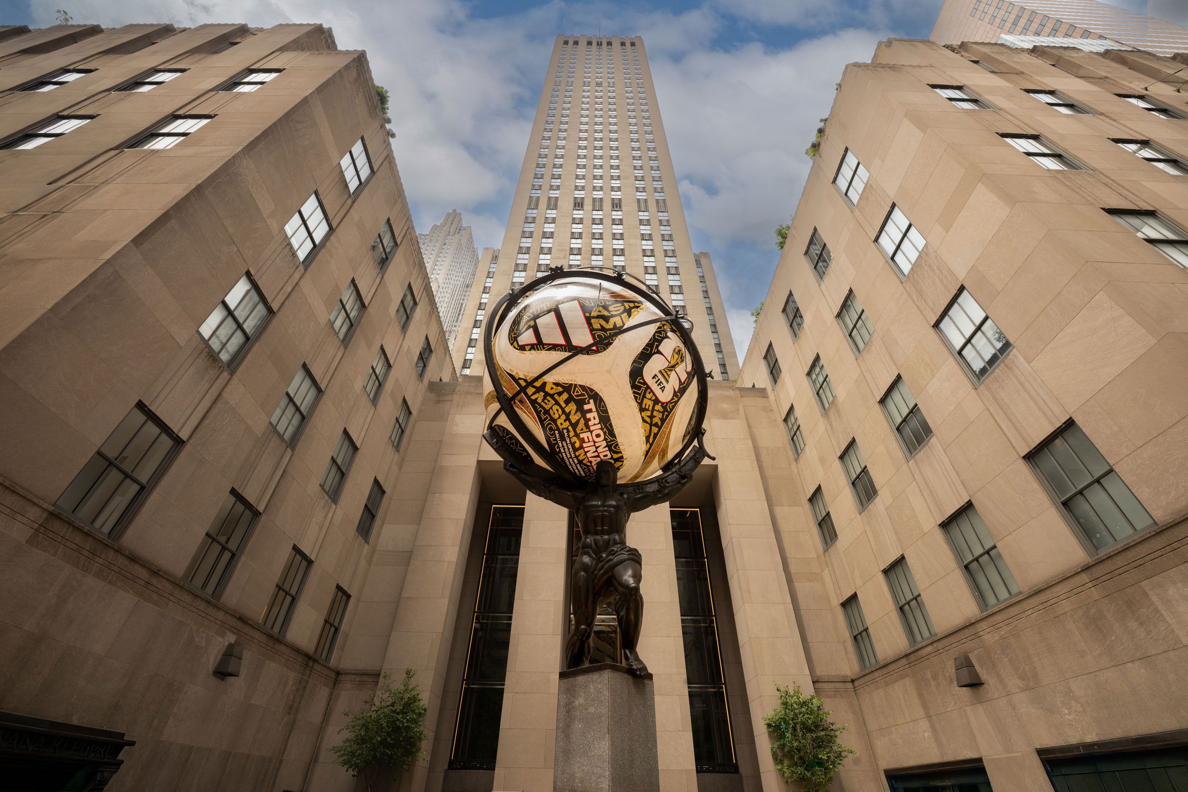 Atlas Statue World Cup