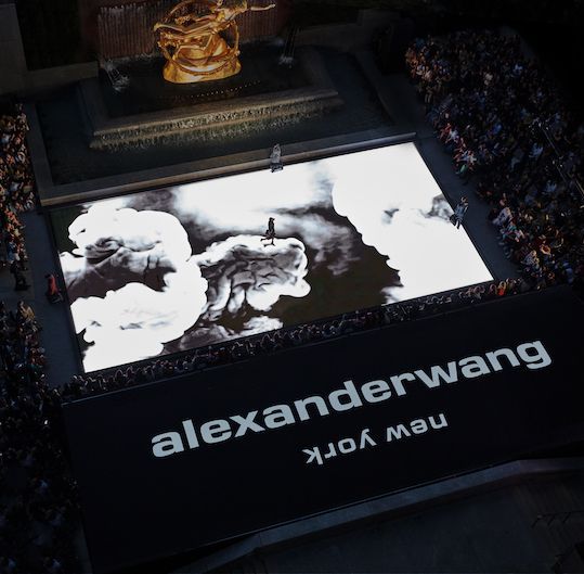 Alexander Wang runway show at New York Fashion Week