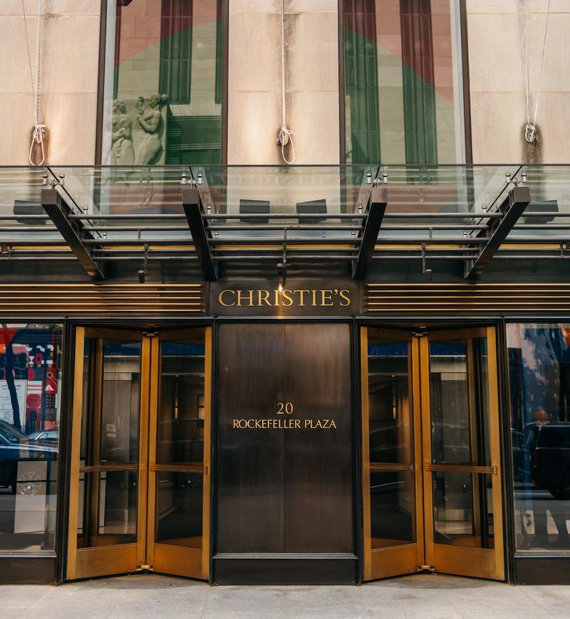 Christie's auction house at Rockefeller Center