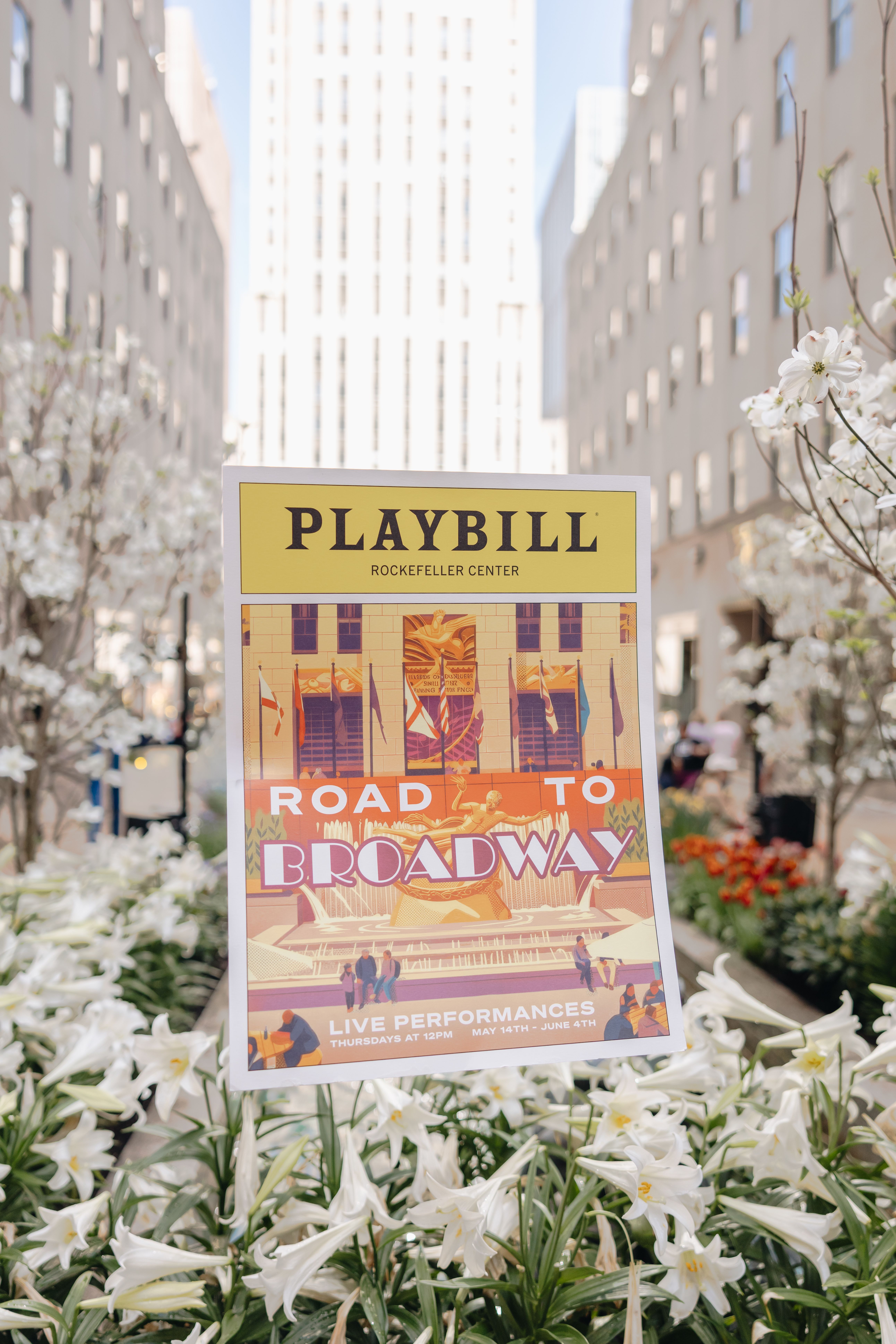 road to broadway poster