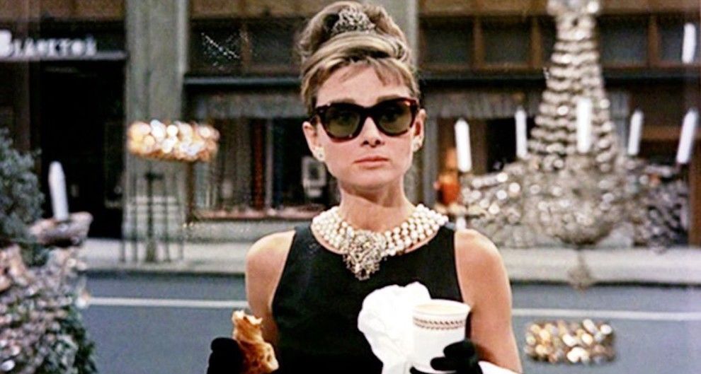 Still from the film Breakfast at Tiffany's starring Audrey Hepburn