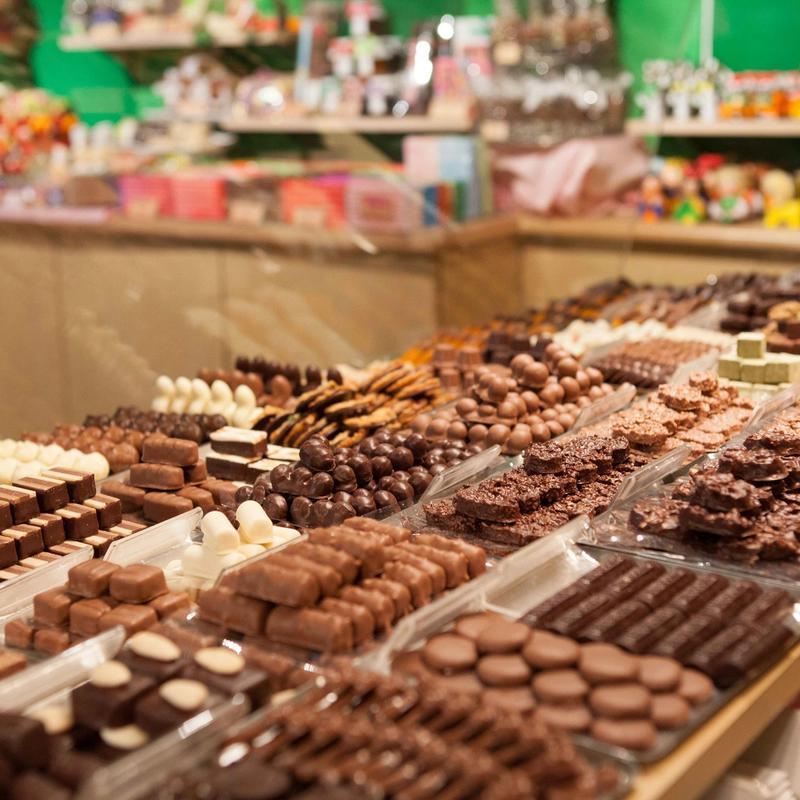 Teuscher Chocolates selection of sweets