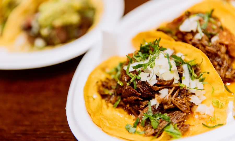 Birria Tacos from Puya Tacos de Puebla at Rockefeller Center