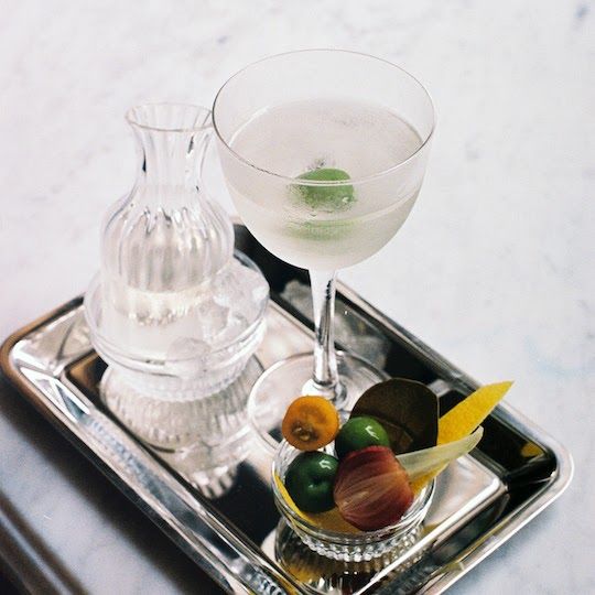 Lodi's Rockefeller Martini