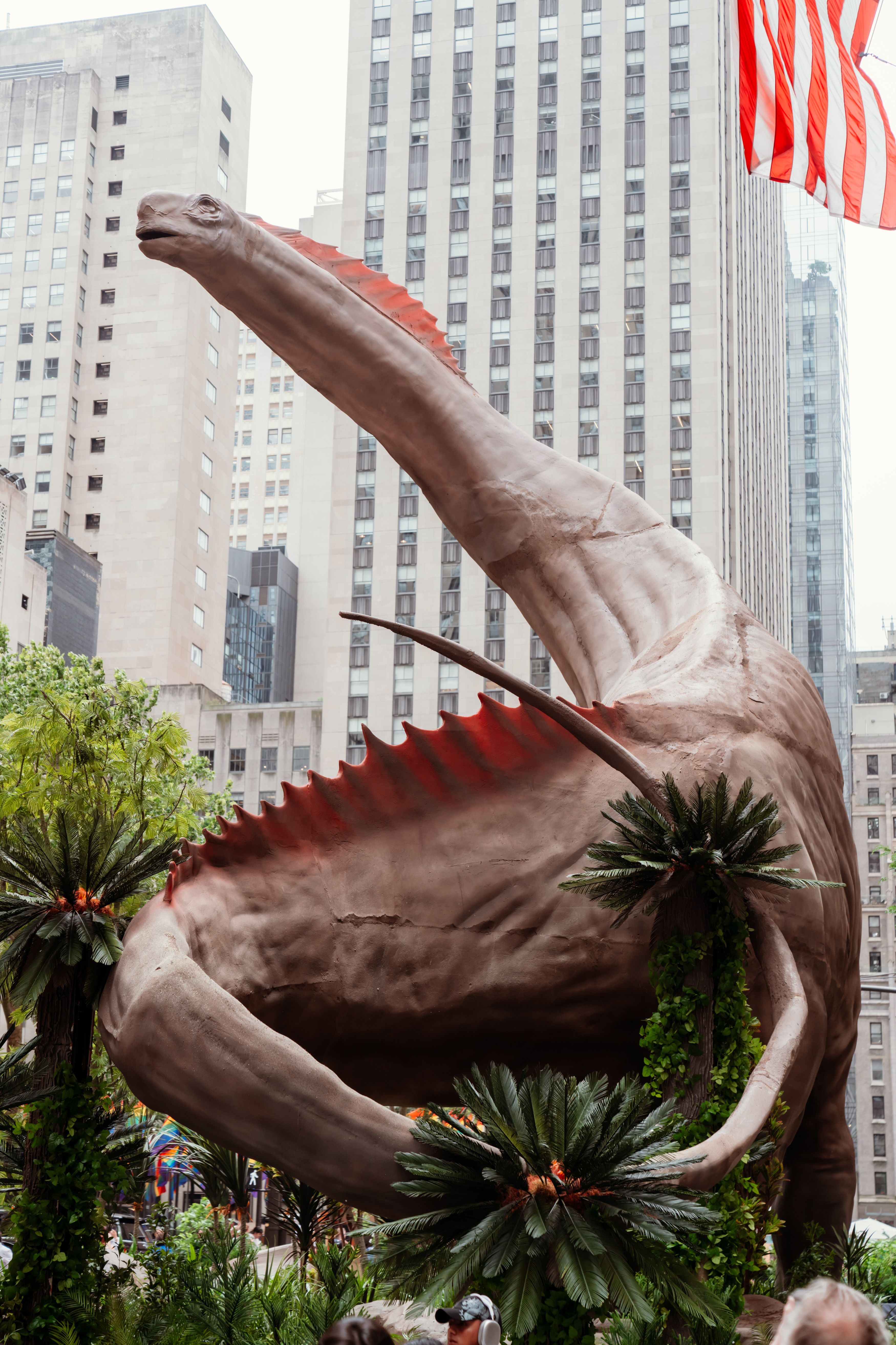 Dinosaur on North Plaza