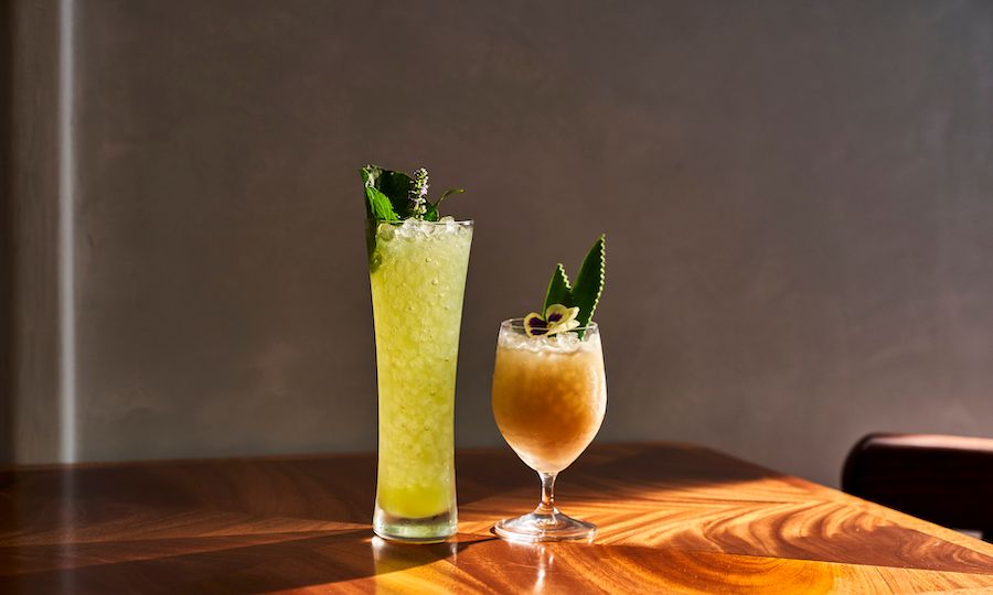 Three cocktails from NARO at Rockefeller Center