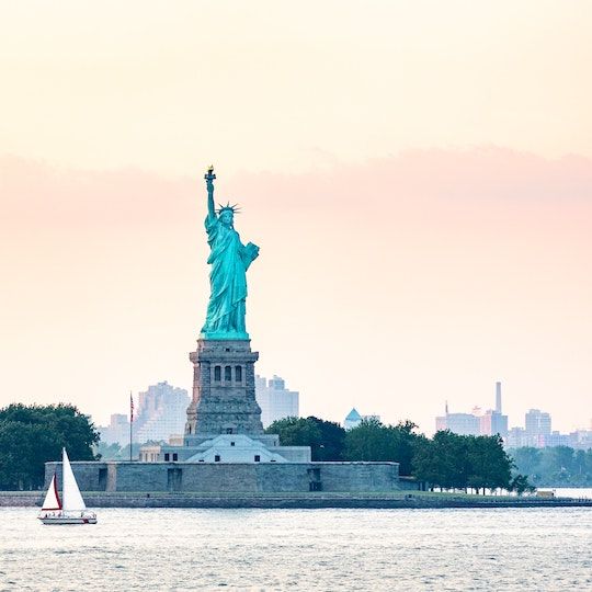 View of the Statue of Liberty from the Staten Island Ferry