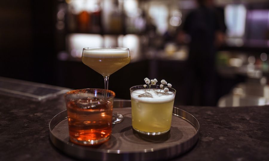 Three cocktails from NARO at Rockefeller Center