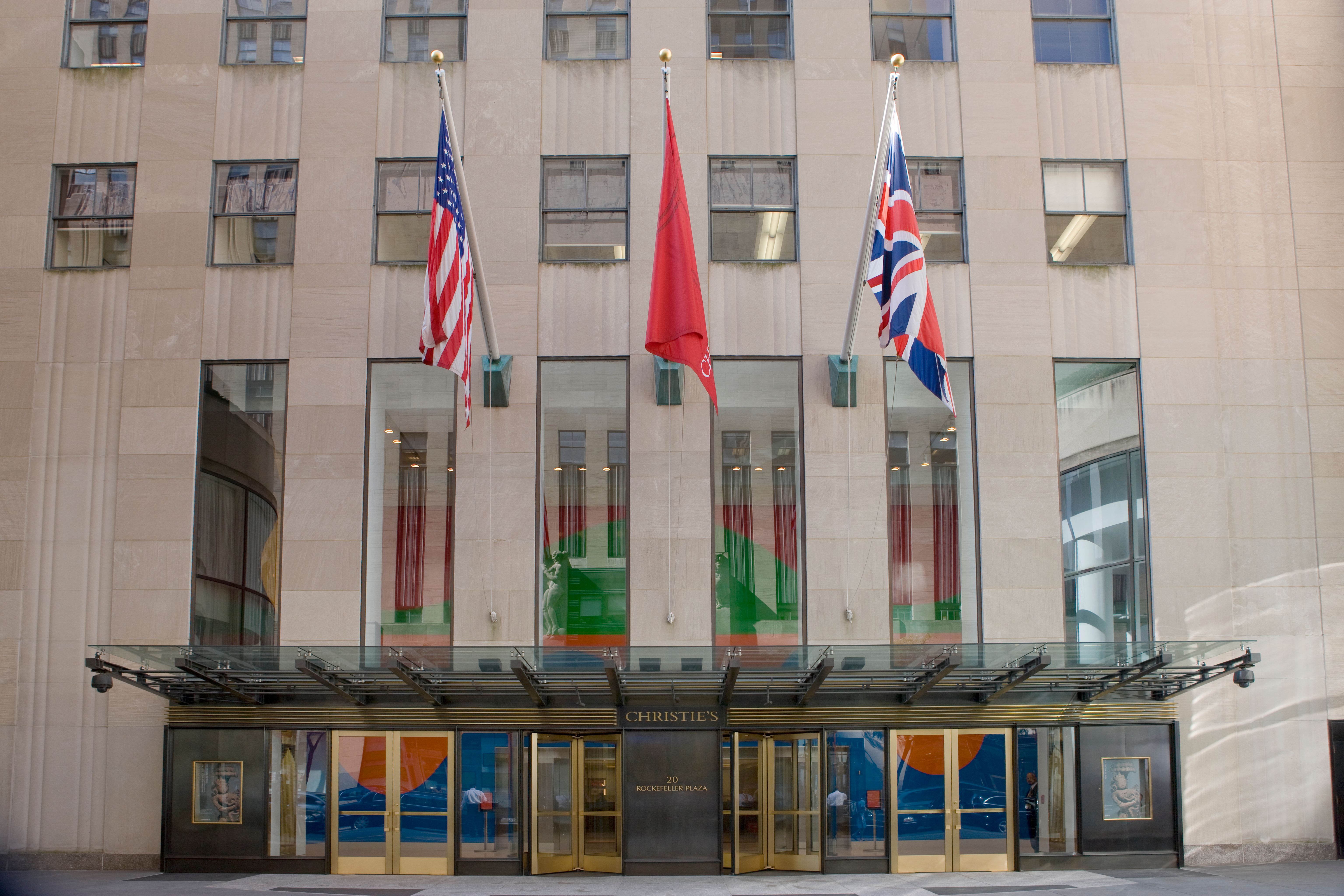 Exterior Shot of Christie's