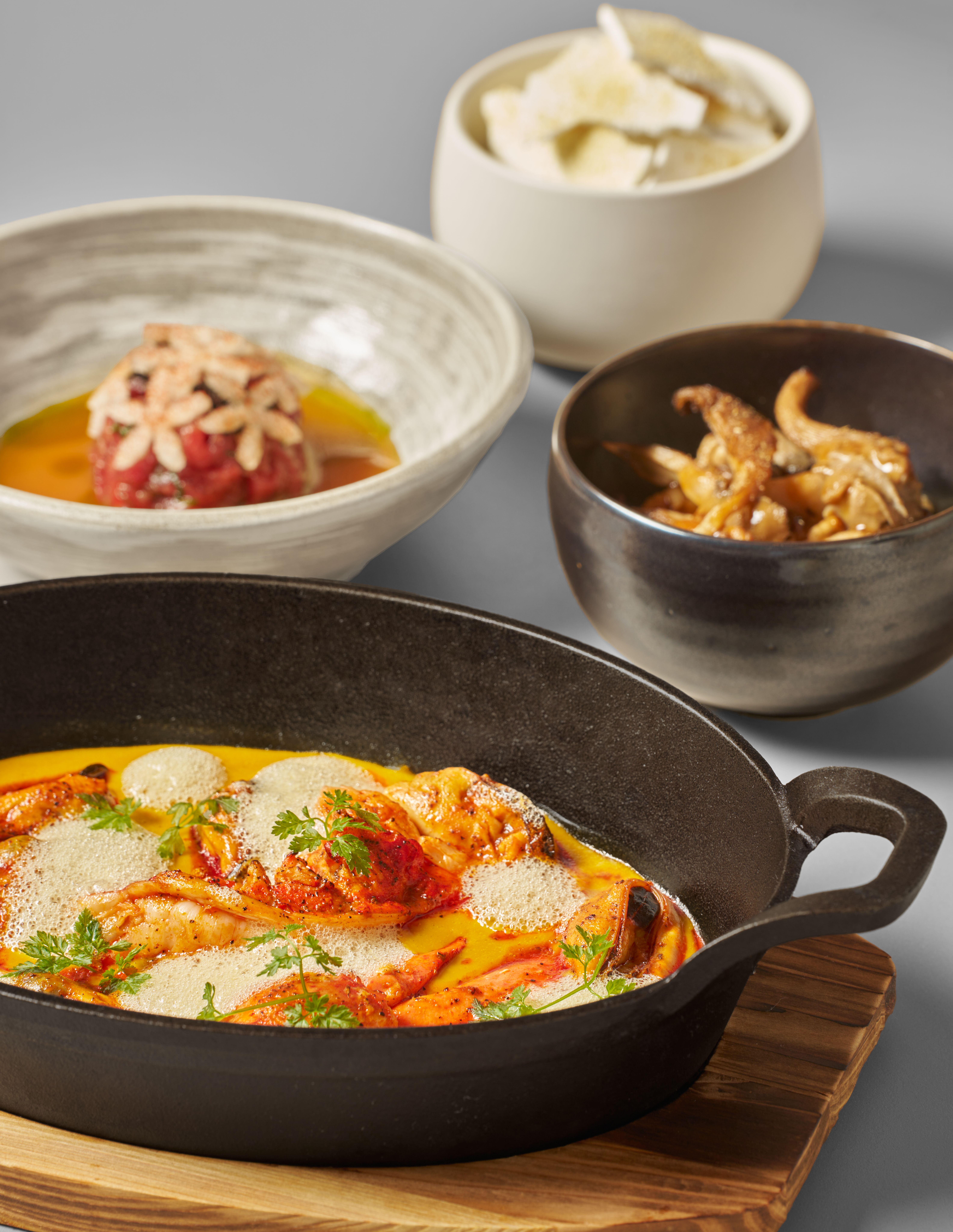 A signature dish from NARO at Rockefeller Center