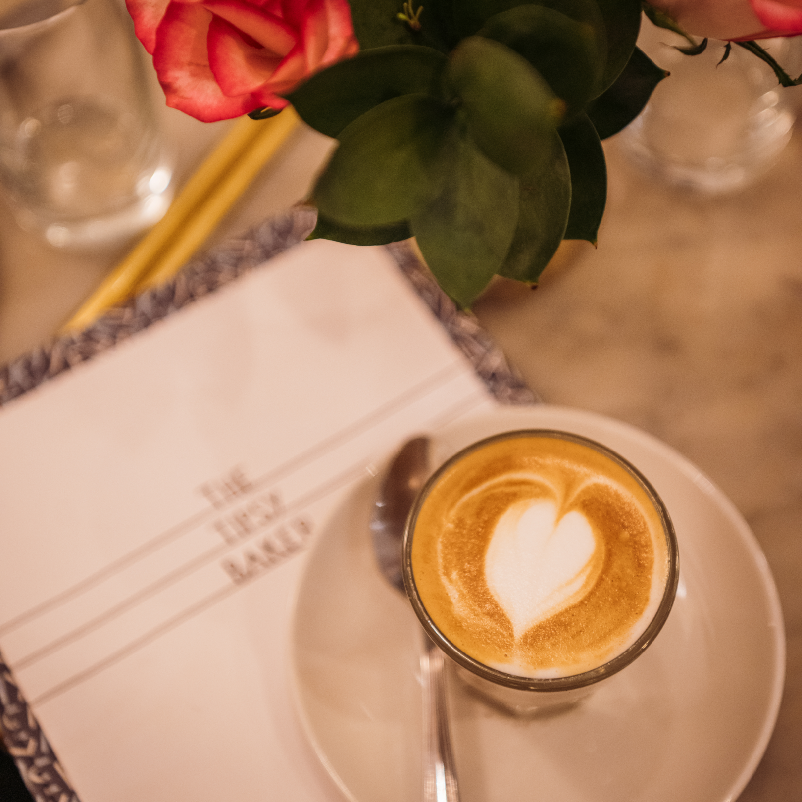 A shot of espresso from The Tipsy Baker at Rockefeller Center