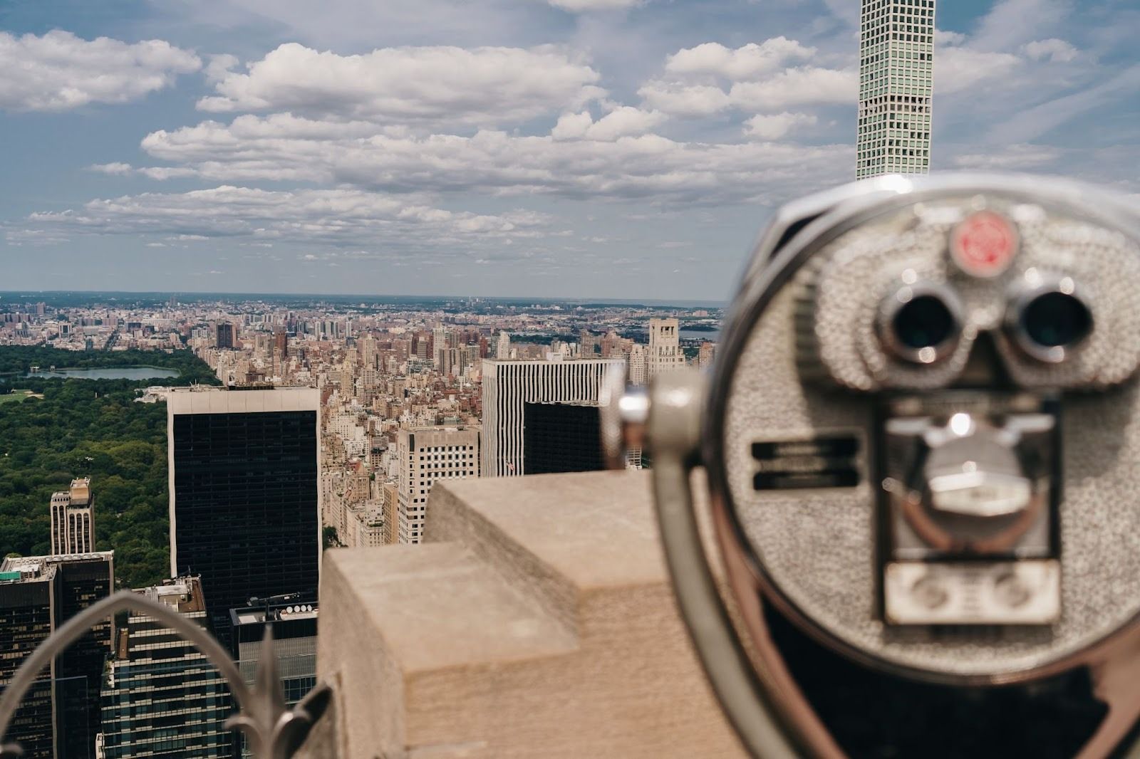 view from rockefeller center