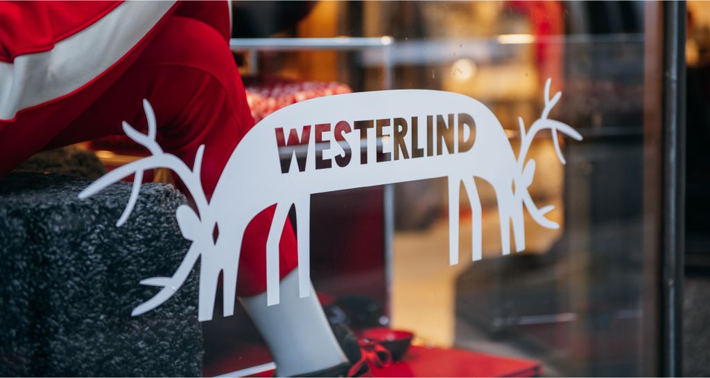 The Westerlind pop-up storefront