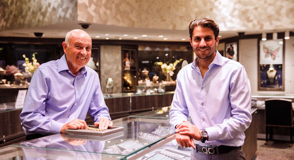 The owners of Louis Martin at Rockefeller Center