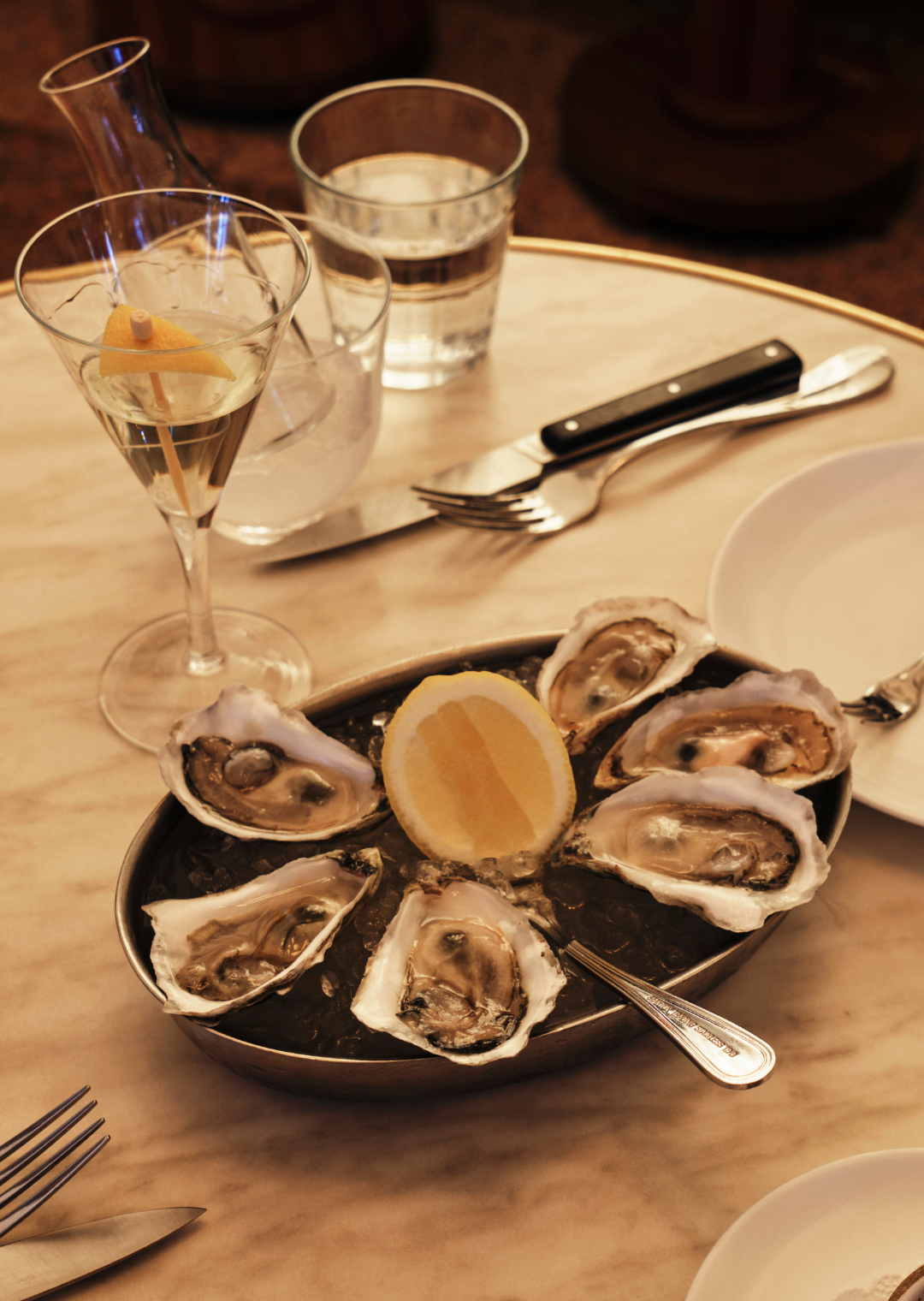 Oysters at Le Rock