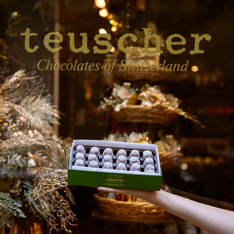 Champagne Truffle 24 Pieces from teuscher