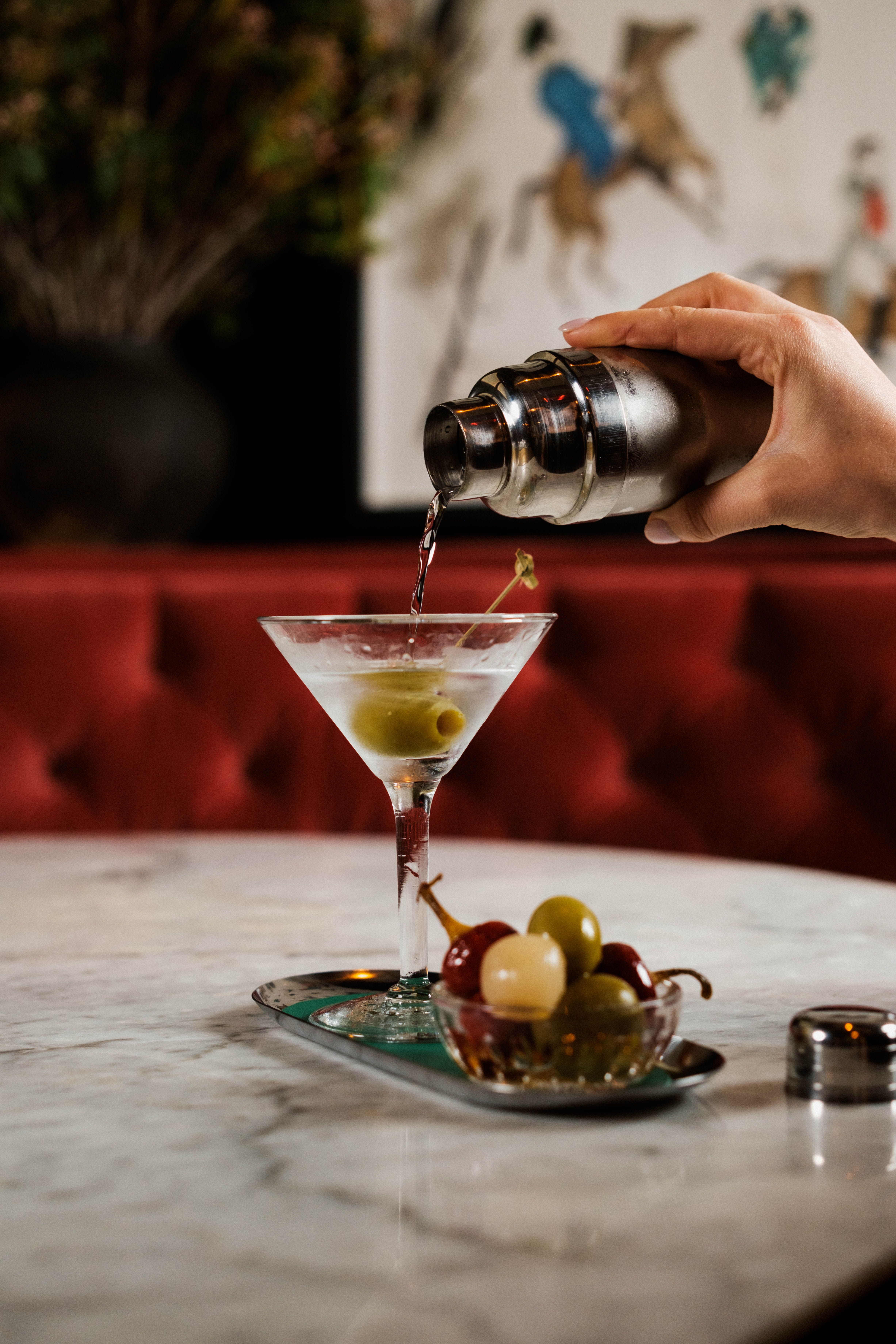 Green room martini at Smith & Mills