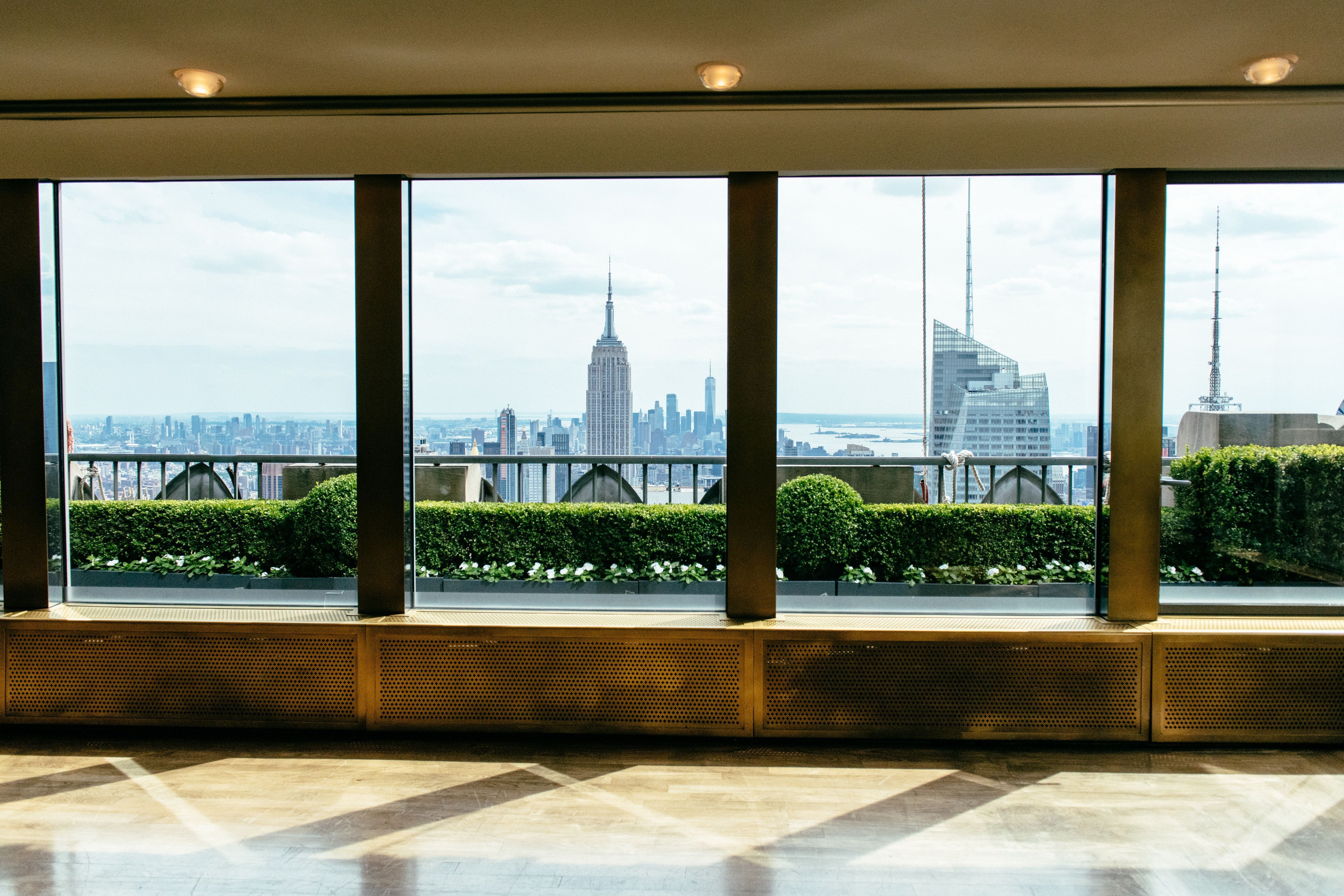Views of Manhattan from above