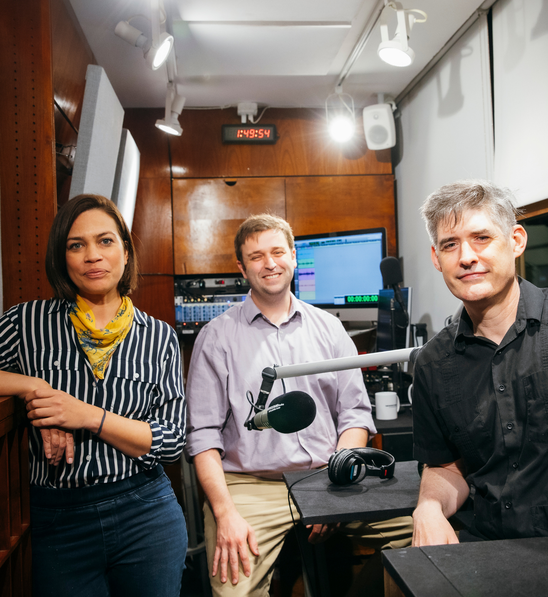 Hosts Dave Arnold & Nastassia Lopez with Jean Nihoul