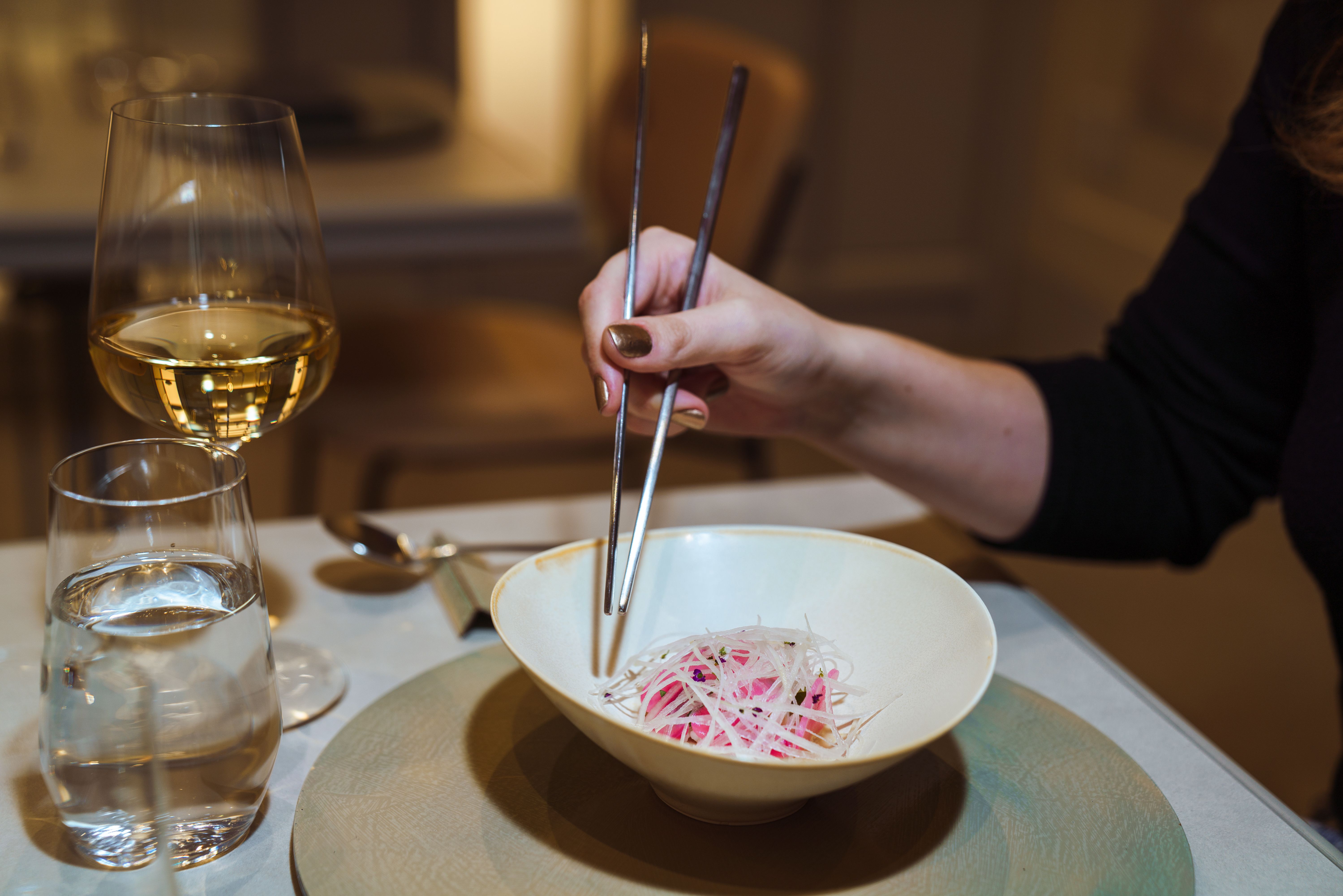 Dish from NARO at Rockefeller Center