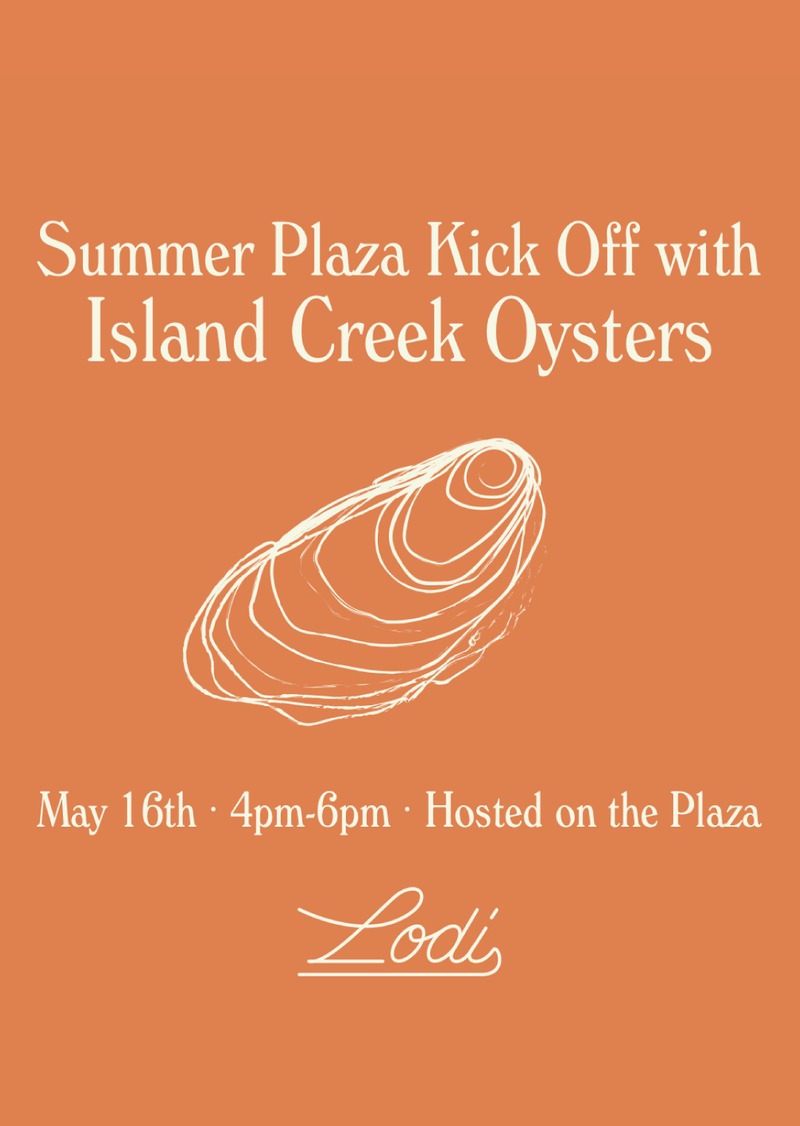 Poster for Lodi's Summer Plaza Kick Off