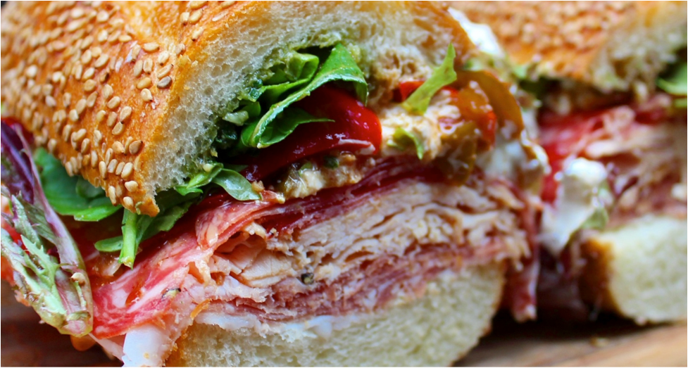 Artisan Italian sub from Alidoro