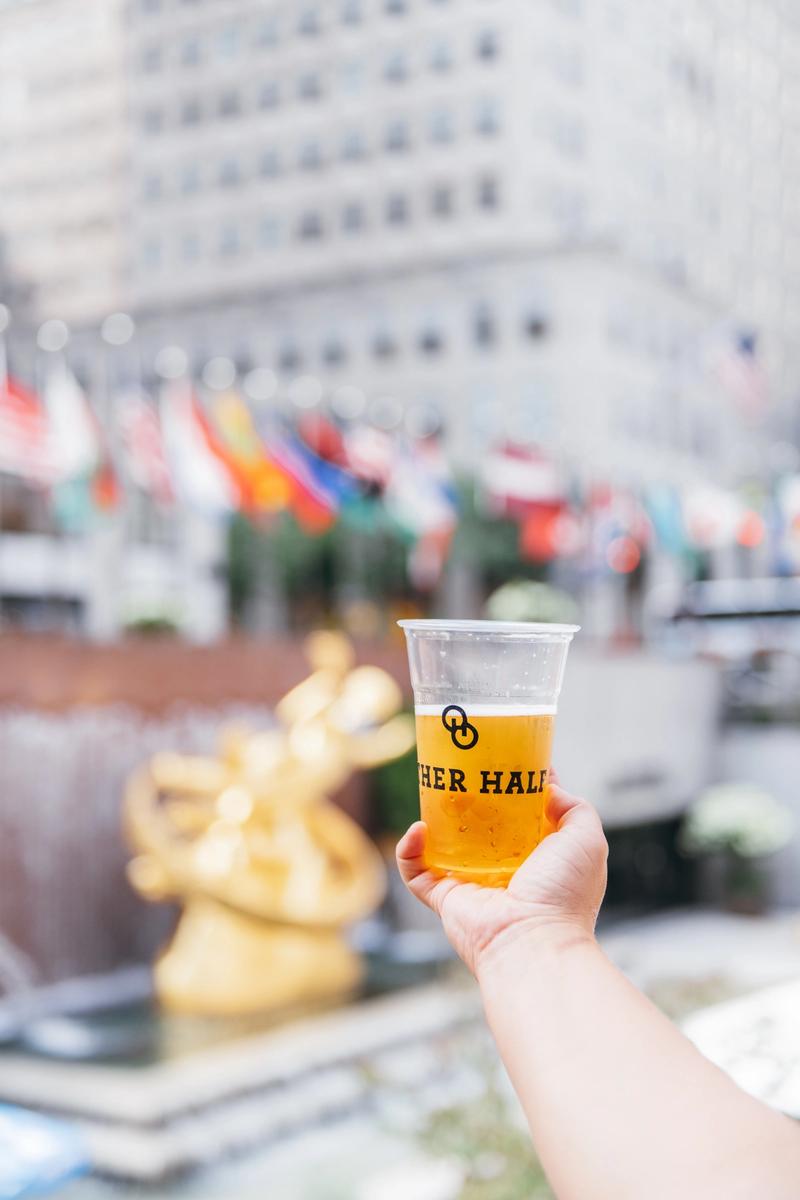 Other Half beer at Rockefeller Center