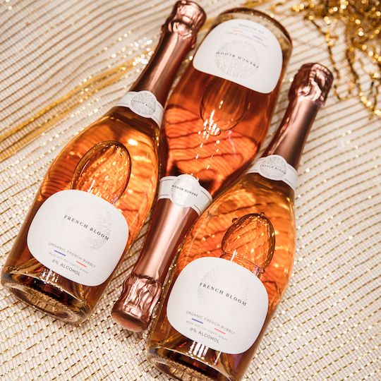 French Bloom non-alcoholic sparkling wine from Boisson at Rockefeller Center