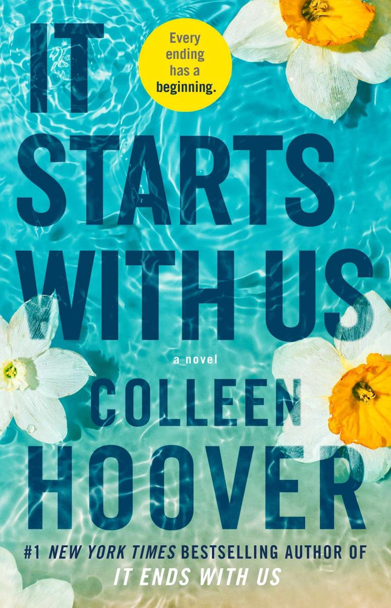 Colleen Hoover's new book cover IT STARTS WITH US