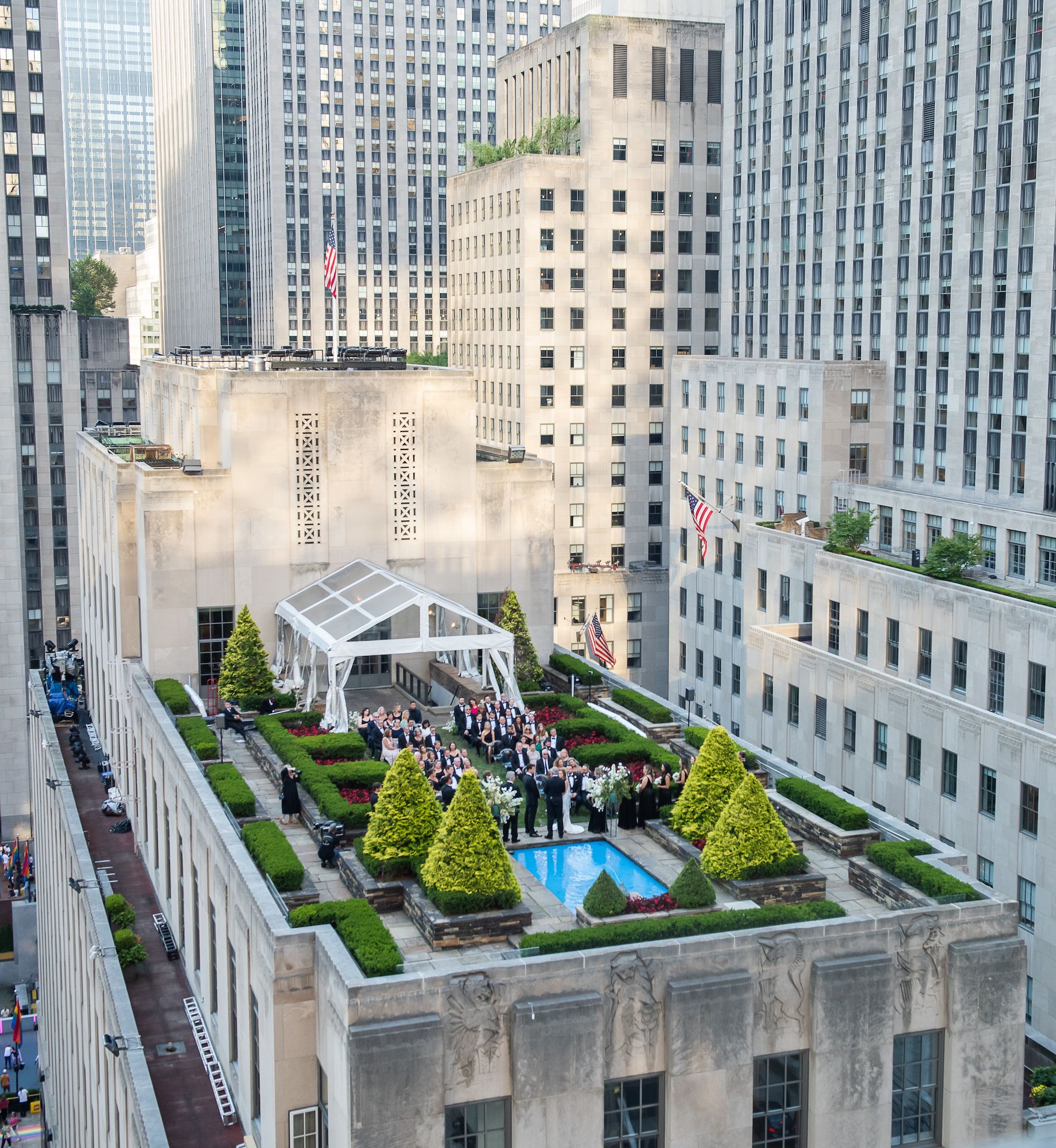 Rooftop garden wedding at 620 Loft & Garden