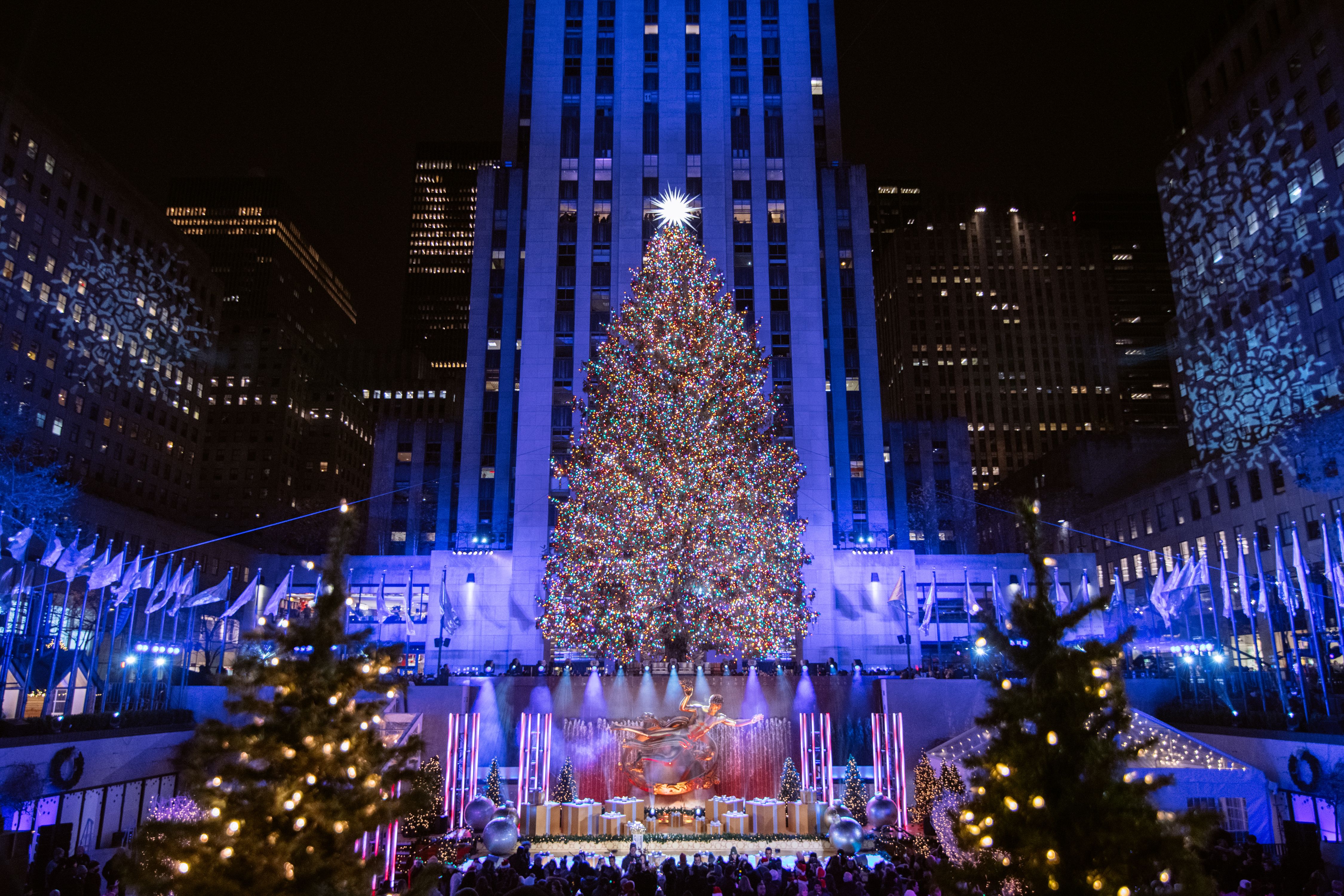 2021 Rockefeller Center Christmas Tree Lighting Ceremony