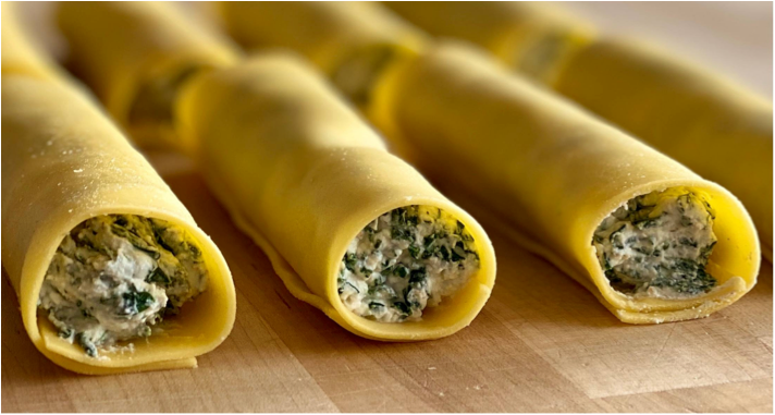 Ricotta and Spinach Filled Cannelloni from MP at 30 Rockefeller Plaza