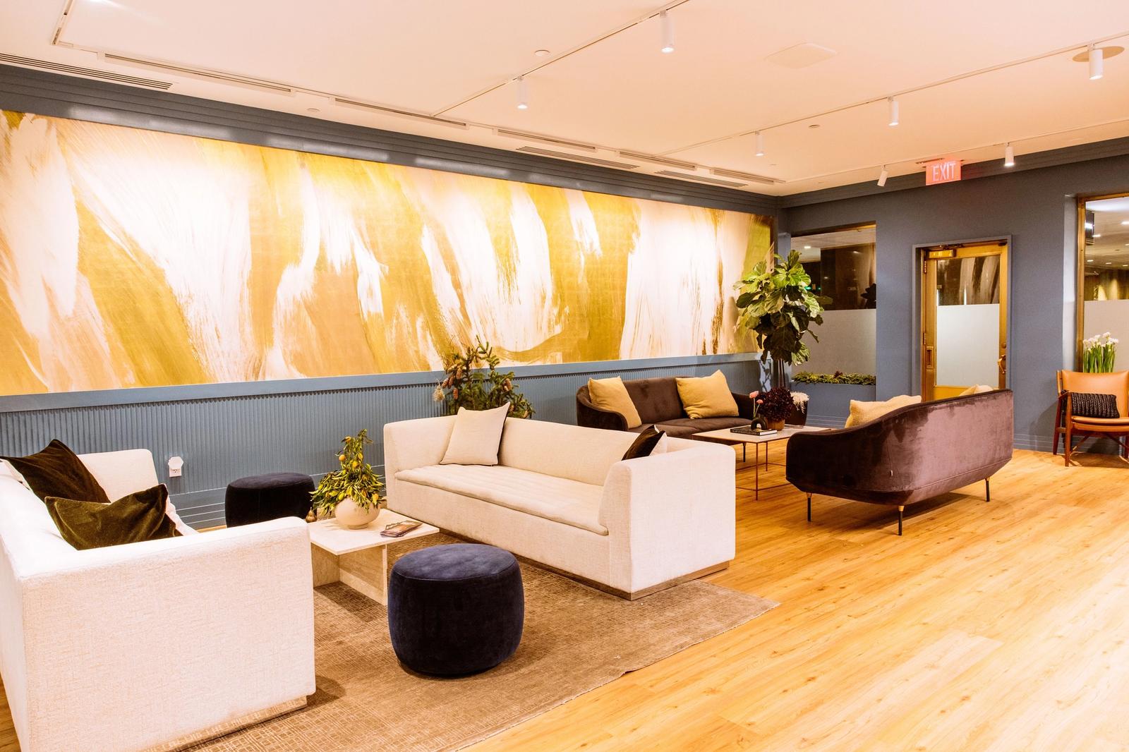 The lounge at rockefeller center